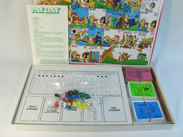 Payday 1984 Board Game Parker Brothers 100% Complete Excellent in Toys & Games in Regina - Image 4