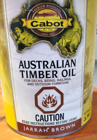 Australian Timber oil (Cabot)