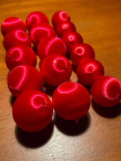 16 CHRISTMAS XMAS BALLS BOULES DE NOËL VINTAGE RETRO MID CENTURY, View more