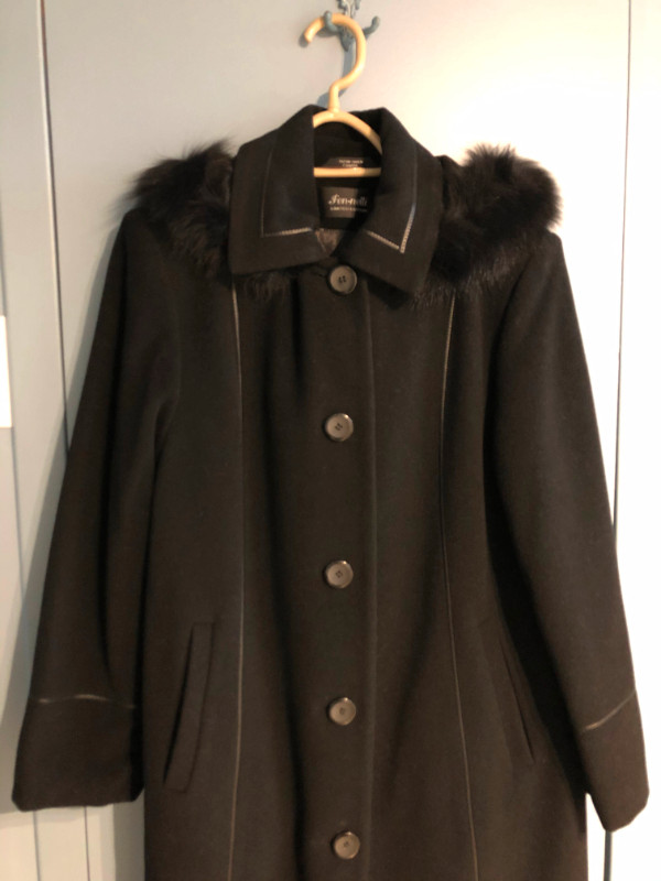 manteau d'hiver pour femme, laine et cashmire dans Femmes - Hauts et vêtements d'extérieur  à Granby