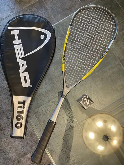 NEW HEAD Ti. 160 Squash Racket, View more
