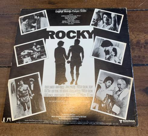 Rocky Soundtrack LP Vinyl Record 1977 in CDs, DVDs & Blu-ray in Burnaby/New Westminster