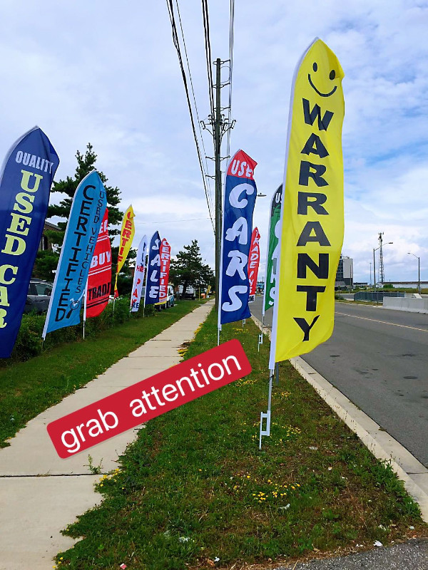 16 feet swooped flag for different business..... in Other in Markham / York Region - Image 3