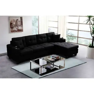 2025 Long Last L-Shaped Sectional Sofa Modern Ultimate Comfort, View more