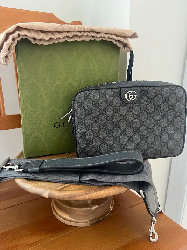 Brand new Gucci bag. Crossbody. Slate grey. in Women's - Bags & Wallets in Hamilton - Image 2