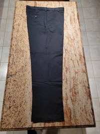 Men's Dress Pants by Haggar - Size 34 x 32 - Black - Stretch Wai