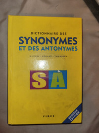 Dictionnaries Synonymes & Antonymes bon etat...5$