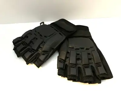 Black Half Finger Gloves for Outdoor Riding and Hiking Work , View more