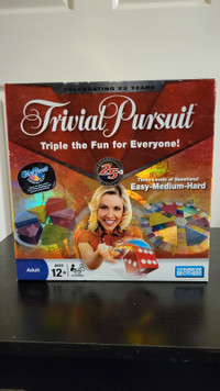 Trivial Pursuit 25th Anniversary Edition $30