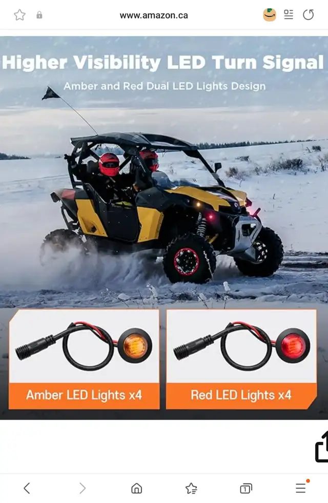 UTV TURN SIGNAL AND HORN KIT NEW in ATV Parts, Trailers & Accessories in City of Toronto - Image 8