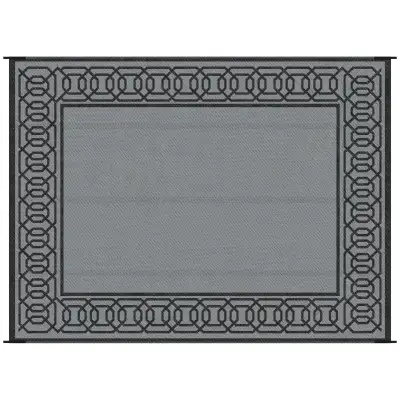 Portable Outdoor Rug with Carrying Bag, 9' x 12' Reversible Mat, View more