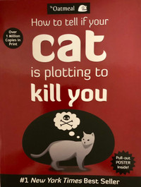 NEW: Funny Cat Book, Cat Prints and FREE Cat Bookmark