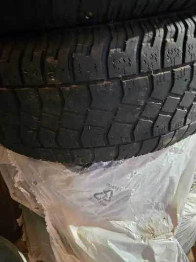 4 Winter Tires on steel Rims. The tires used one season and have been in storage for 2 years. 235/70...