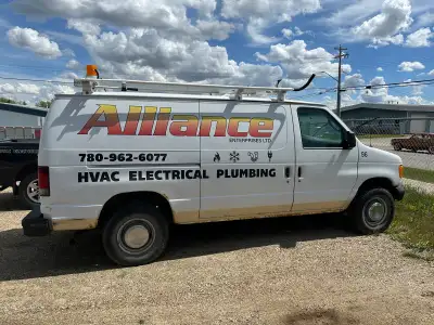 This van for the year better condition then most newer Advertised Breaks/tires good A/C Ladder rack...