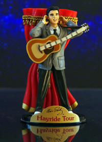 Vintage ELVIS PRESLEY Collectible Figurine 2003 Hayride Tour