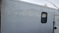 Hunting/utility insulated V-nose trailer. 7x7x16
