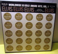 Vinyl LP Elvis Presley World Wide 50 Gold Awards Hits Vol 1