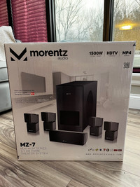 Morentz home theater audio system