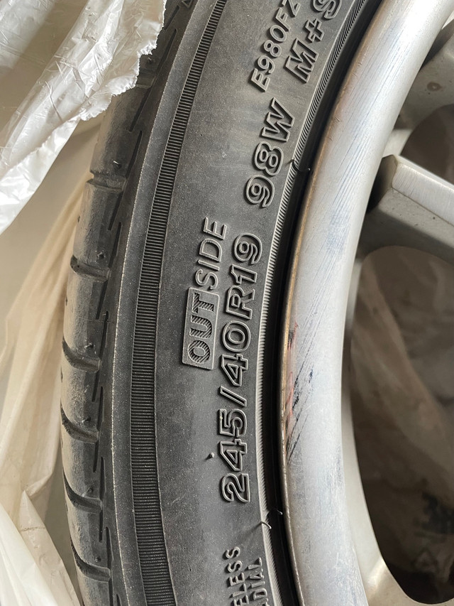Infiniti 4 Winter Tyres with Rims  in Tires & Rims in La Ronge