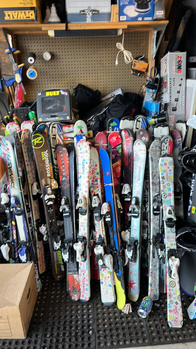 Tons of used skis, boots.Skis from 67cm-180cm PRICES VARY in Ski in Edmonton - Image 2