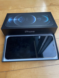 Apple iPhone Pro 12 with 256GB in box with case and gift bag