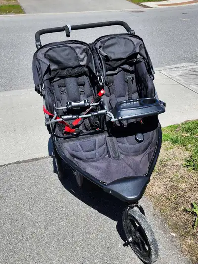 BOB Gear Revolution Flex Duallie double stroller, View more
