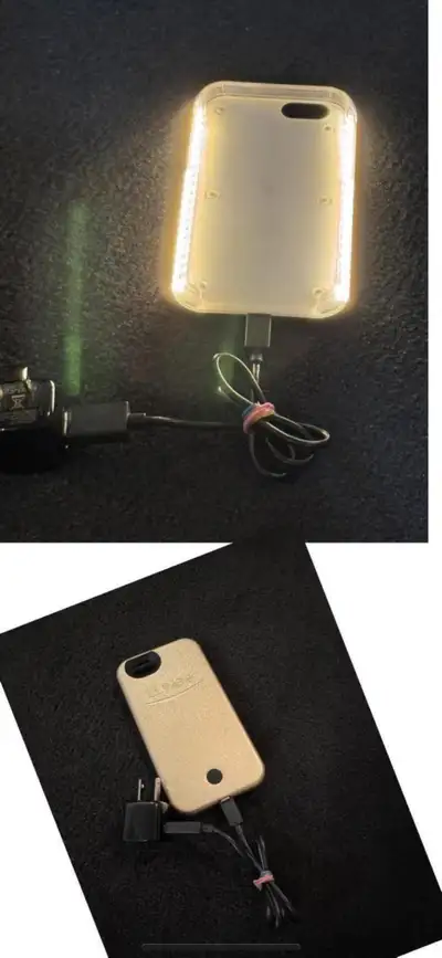 iPhone 6 LUMEE CASE with charger lights up P&s free home