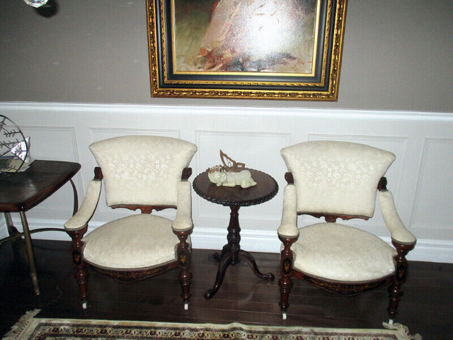 Antique Oak Chair SOLD Please see my other ads in Home Décor & Accents in Kingston - Image 4