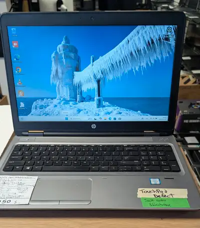 Laptop HP ProBook 650 G2 i5-6300U 8Go SSD 256Go 15,6po Win11, View more