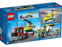 LEGO CITY 60343  RESCUE HELICOPTER TRANSPORT BRAND NEW IN BOX!!!