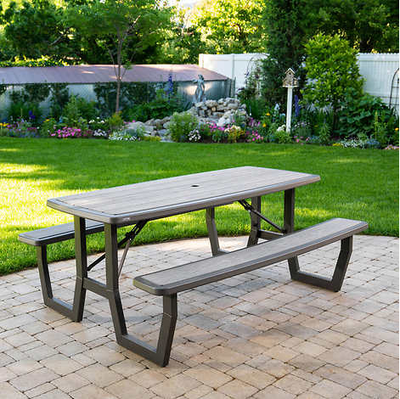 Lifetime 182.9 cm (6 ft.) Folding Picnic Table, View more