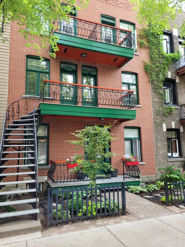 3 1/2 , une chambre -   6 électro inclus - Plateau Mont-Royal