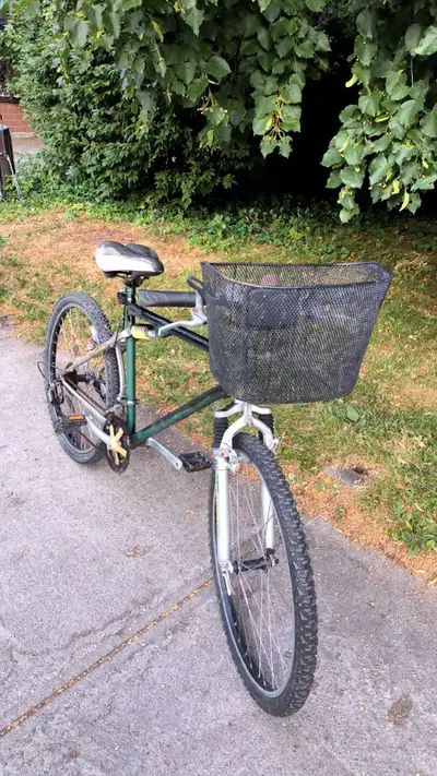 26" Front Suspension Mountain Bike with Basket ‍♀️, View more