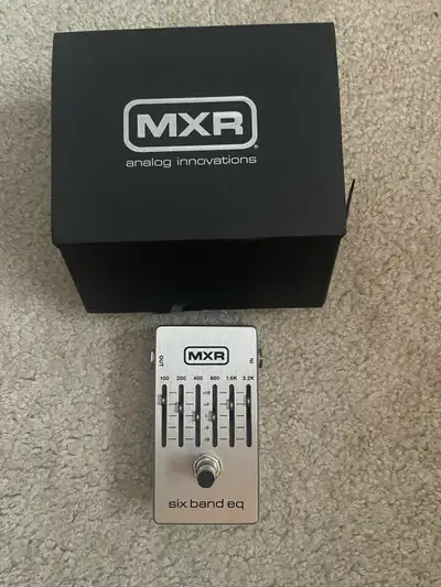 MXR 6 Band EQ Pedal, View more