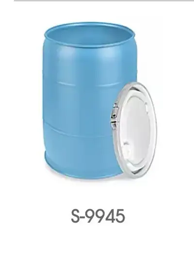 Selling like NEW barrel with removable lid, and locking mechanism. -FDA approved for contact Message...