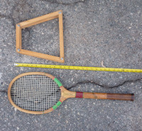 Antique 1920's Magnan Master USA Tennis Racquet Racket
