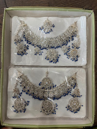 Blue jewelry sets