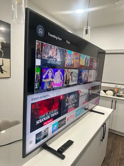 55-Inch Samsung 4K Smart TV – Like New, View more