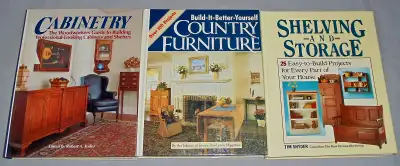 WOOD WORKING BOOK TRIO, View more