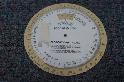 Loomis & Toles Proportional Wheel And Resolution Calculator, View more