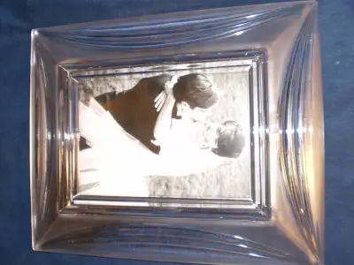 Photo Frame 11 x 9 inches Crystal Glass, View more