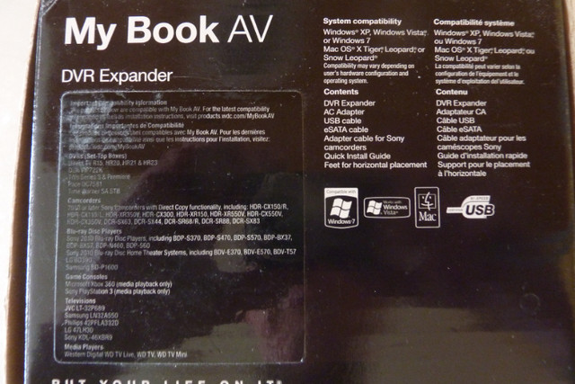 My Book AV DVR Expander 1 TB in General Electronics in City of Halifax - Image 2