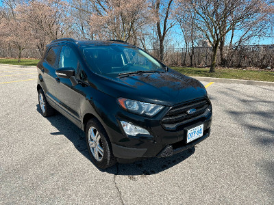 2019 Ford EcoSport SES black on black with sunroof