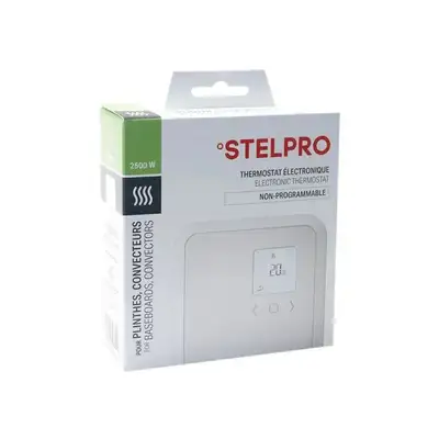 STELPRO Electronic thermostat 2500 watts 240 volts, View more