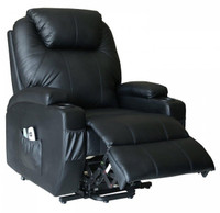 electric lift and recline chair with heat and massage