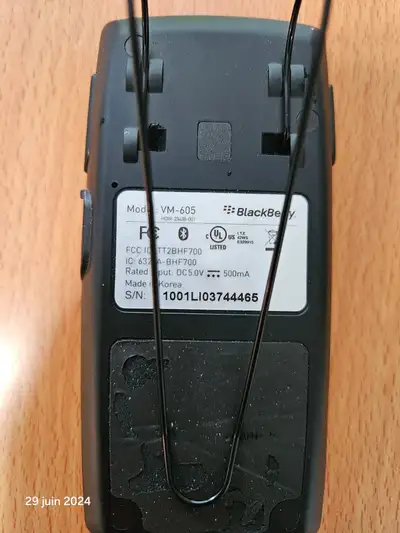 Répondeur main libre BlackBerry VM-605, View more