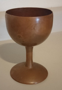 Antique 100% Handmade Copper Goblet/ Wine Glass