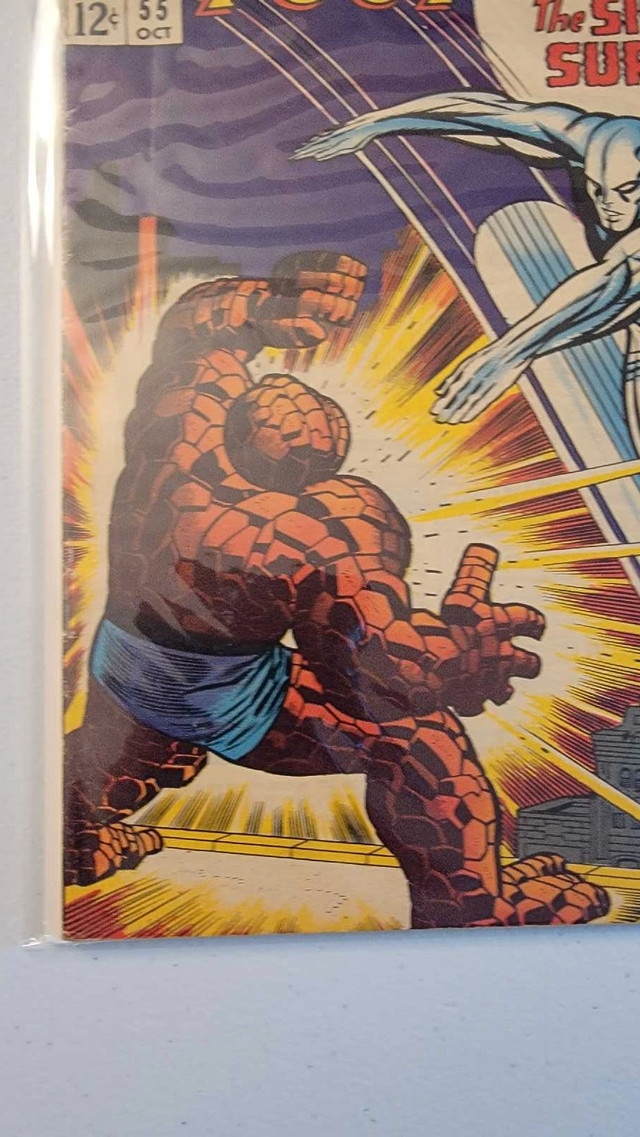 Fantastic Four 55 -4th Appearance of the Silver surfer in Comics & Graphic Novels in Ottawa - Image 2