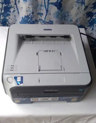 This Brother HL-2140 Laser Printer is a black-and-white laser unit. It can print with resolutions of...