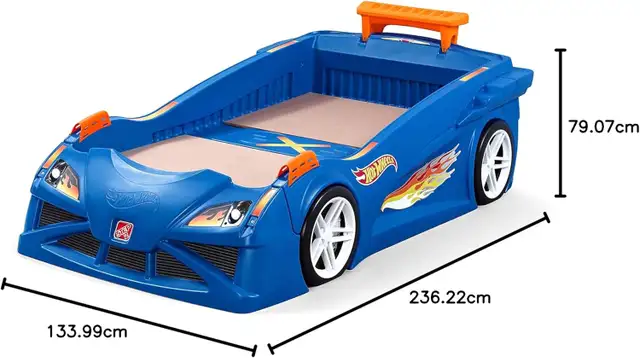 Hot Wheels Toddler-to-Twin Race Car Bed for sale63347537667587122
